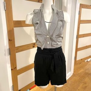 Sunner Ruffle Front Romper